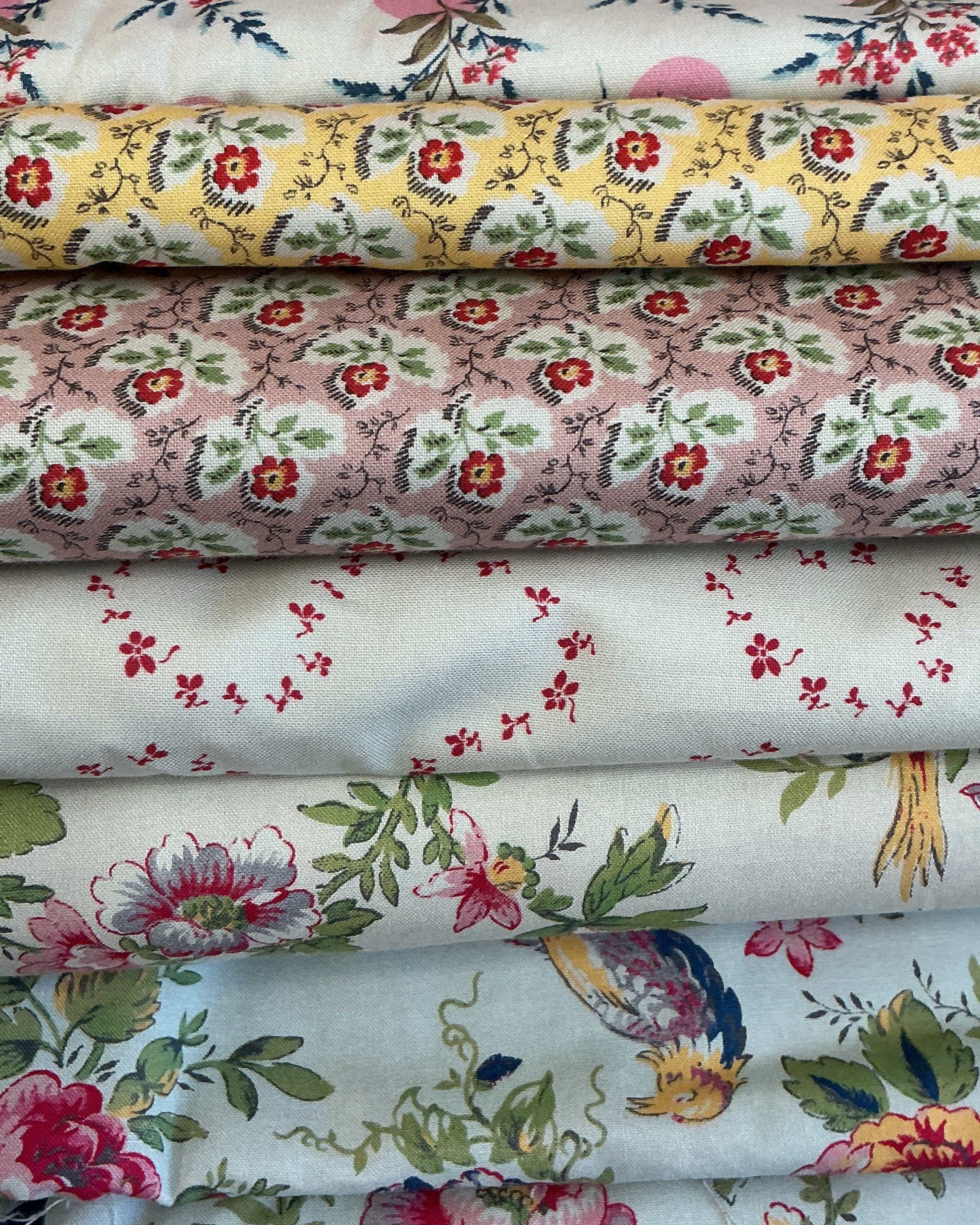 Six-Pack Party Bundle with six colorful half-yard fabric cuts for quilting projects