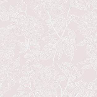 Indelible Soft fabric by Anna Maria Textiles with soft doe peony floral pattern in watercolor palette