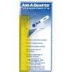 Add-A-Quarter Designer 6-inch yellow quilting ruler with 1/4-inch lip for seam allowance and rotary cutter use