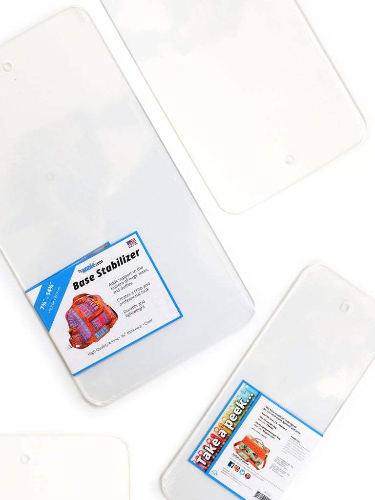 Clear By Annie Base Stabilizer 7.75x14.75 inches for bag support and durability