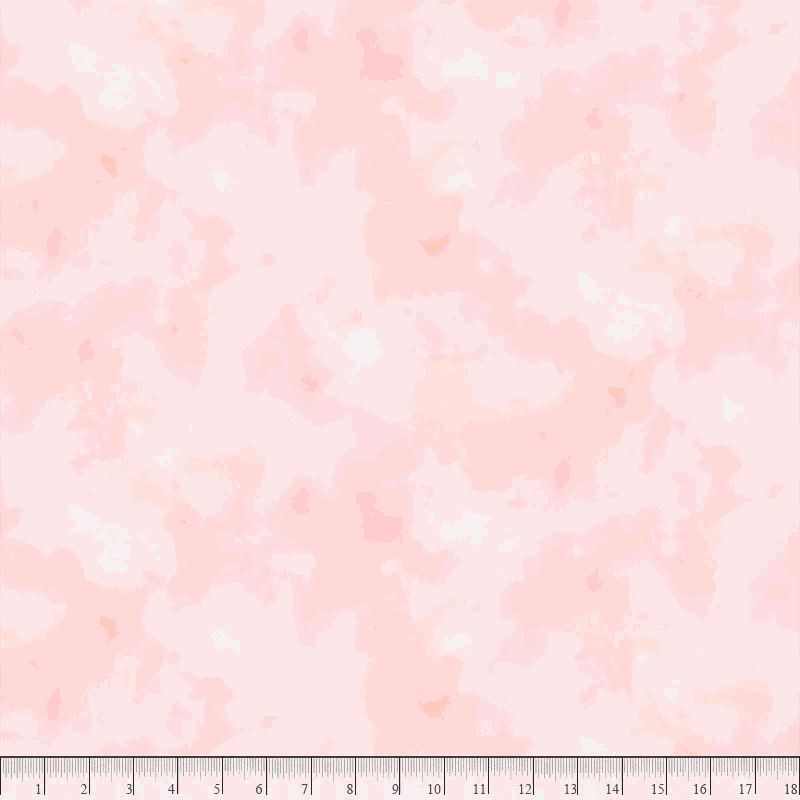 Bunnies & Blooms Tonal Cloud Pink fabric by Leslie Trimbach for P&B Textiles with soft pastel hues and subtle floral pattern