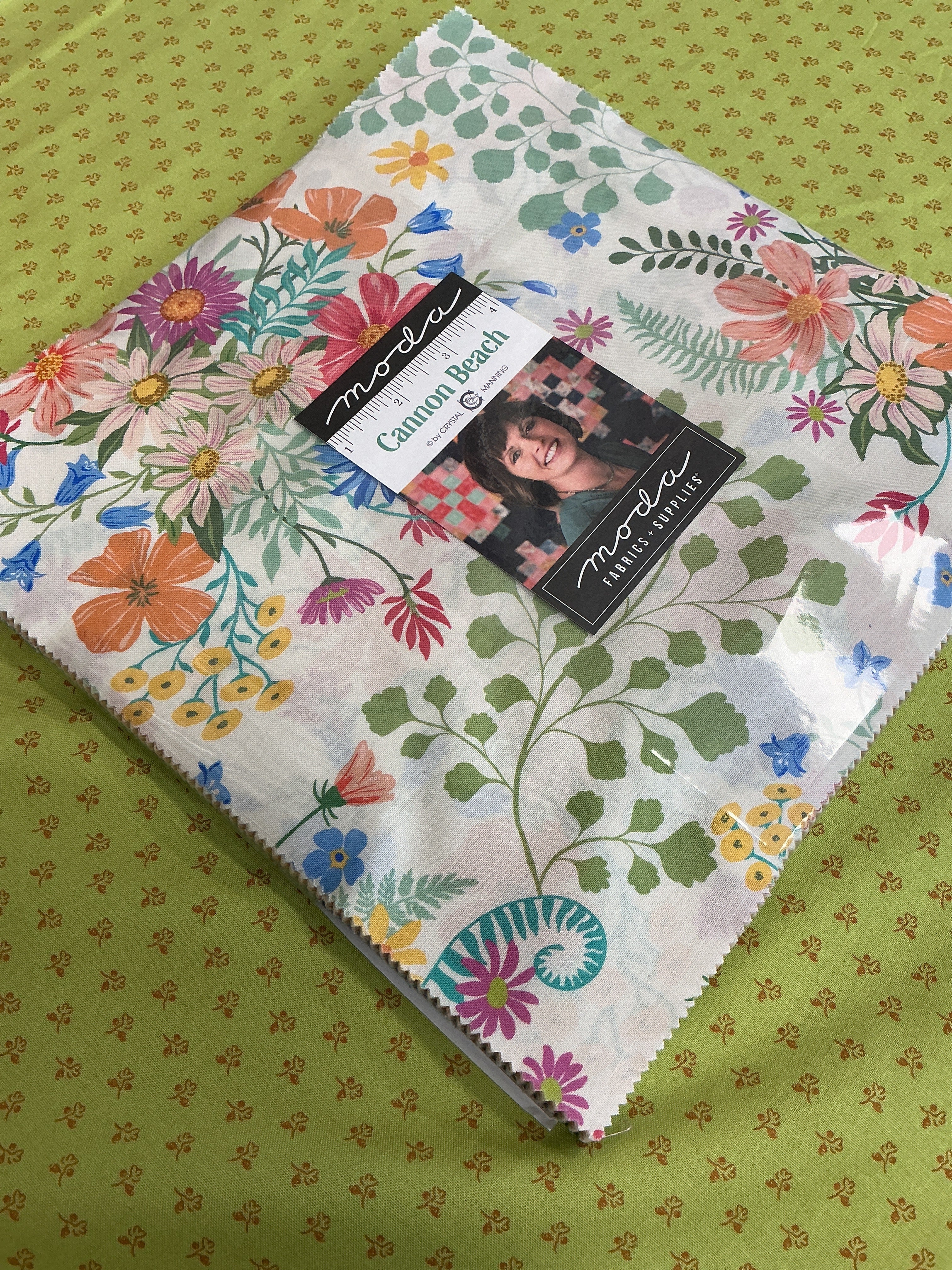 Frida Lap Size Quilt Kit with half-yard fabric cuts, digital pattern, and binding for sewing lap quilt