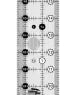 Creative Grids Quilt Ruler 2.5x24.5 inch acrylic rectangle with non-slip grip and precision markings for quilting and sewing