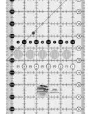 Creative Grids Quilt Ruler 6.5x24.5 inch acrylic rectangle with non-slip grip and precise measurements for quilting and sewing
