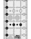 Creative Grids Quilt Ruler 3.5x18.5 inch acrylic with non-slip grip and precise measurements for quilting and sewing projects