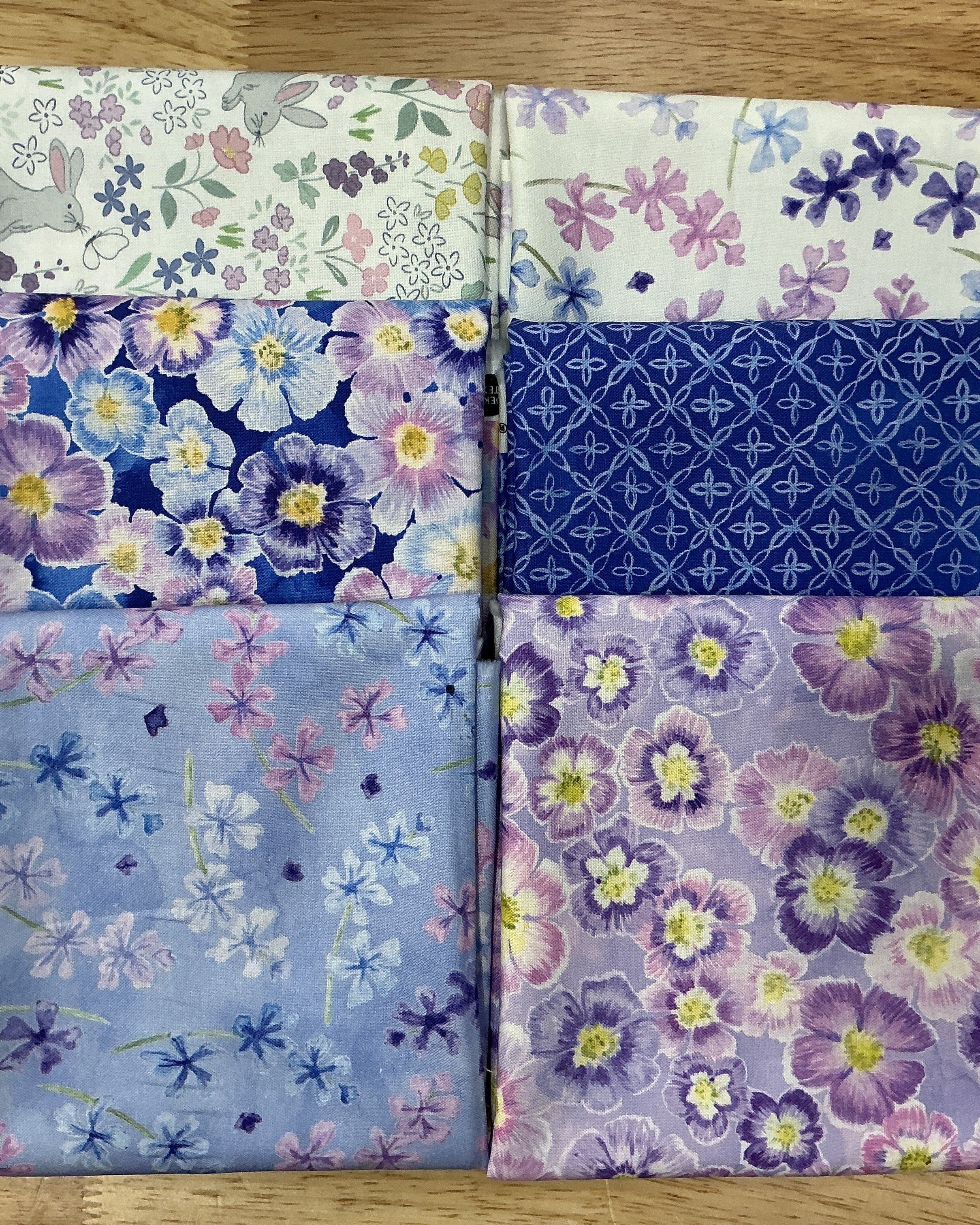 Six-Pack Party Bundle fabric half-yard cuts for quilting project
