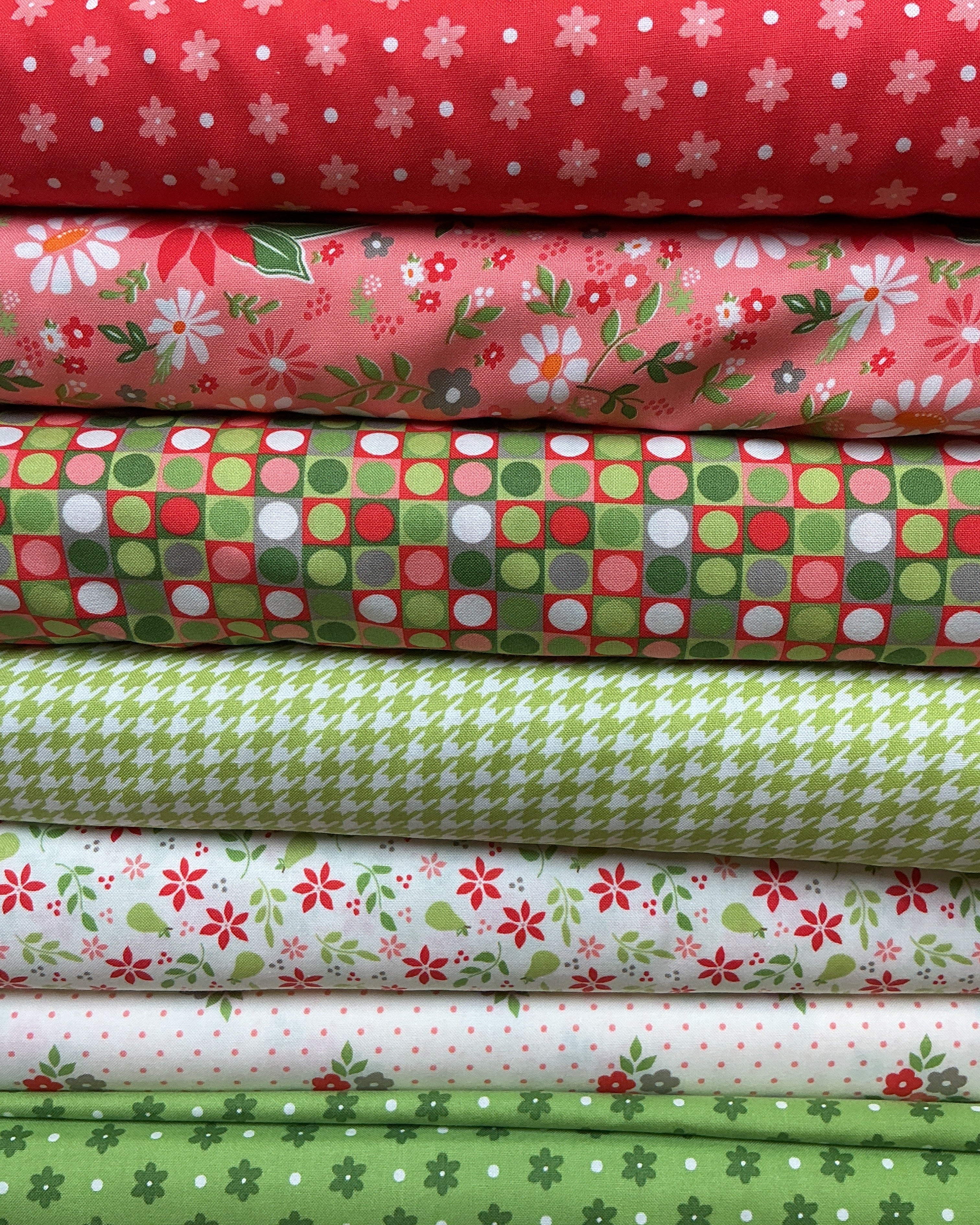 Six-Pack Party Bundle fabric cuts for quilting and sewing projects
