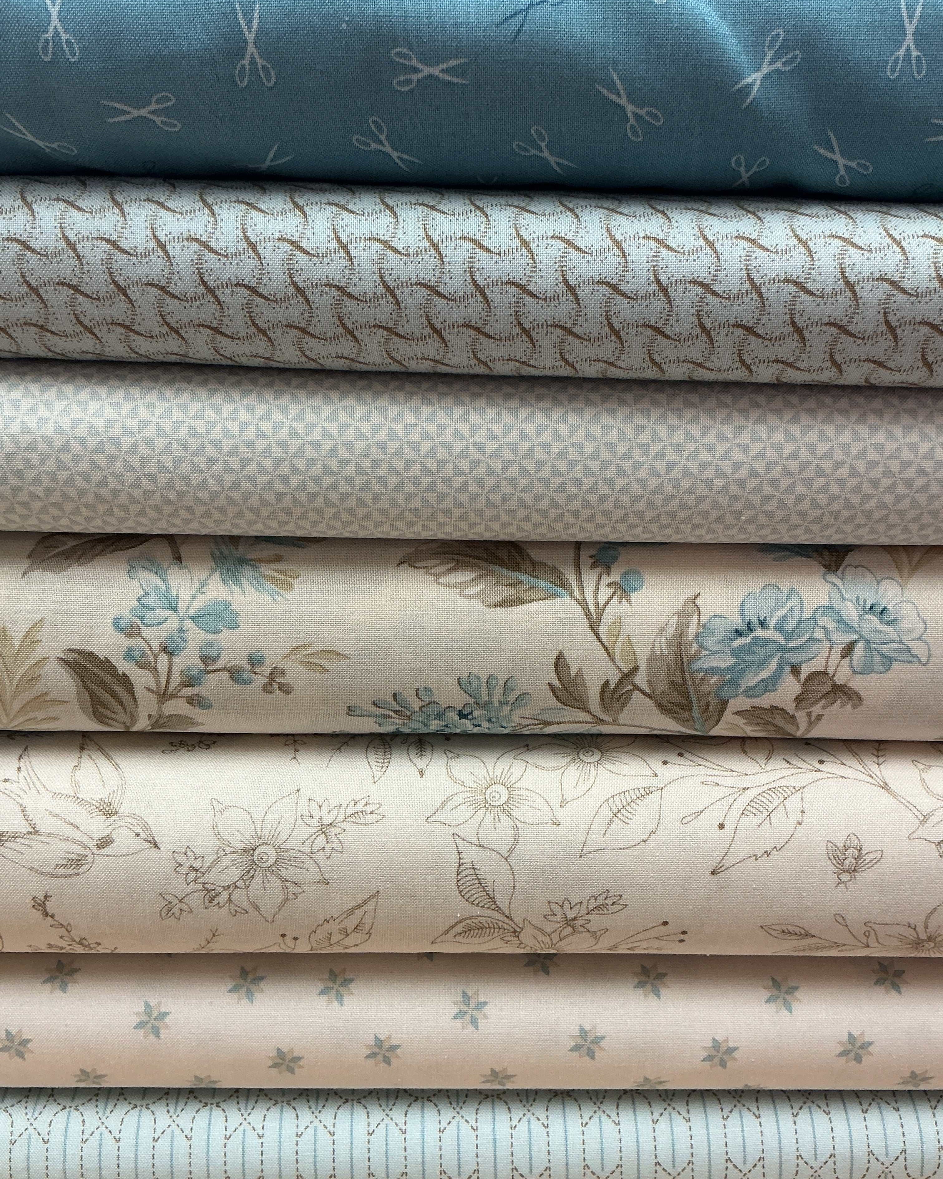 Six-Pack Party fabric bundle with seven coordinated 20-inch cuts for quilting projects