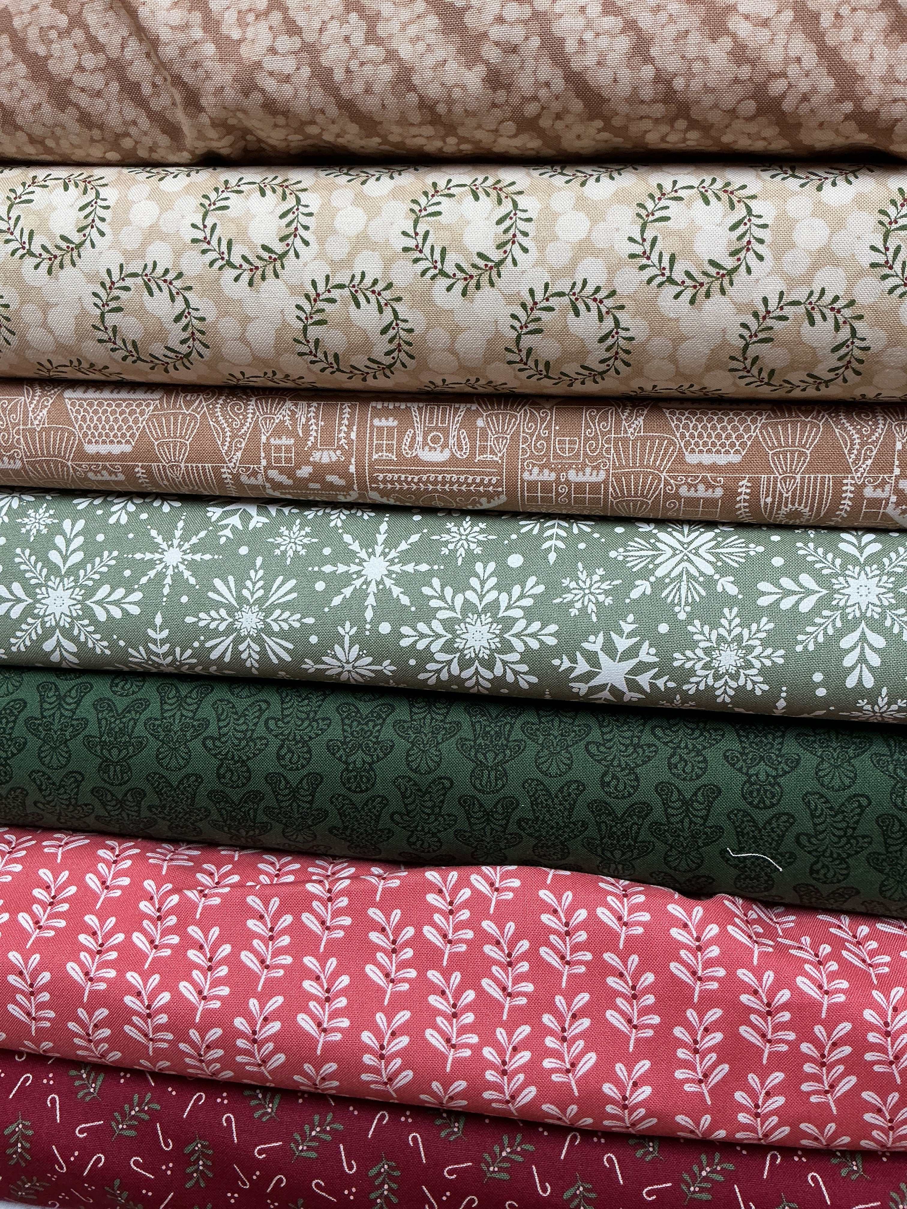 Six-Pack Party Bundle seven coordinating 20-inch fabric cuts for quilting and sewing projects