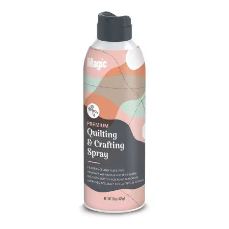 Magic Premium Quilting & Crafting Spray 15 oz aerosol can for sewing and crafting projects