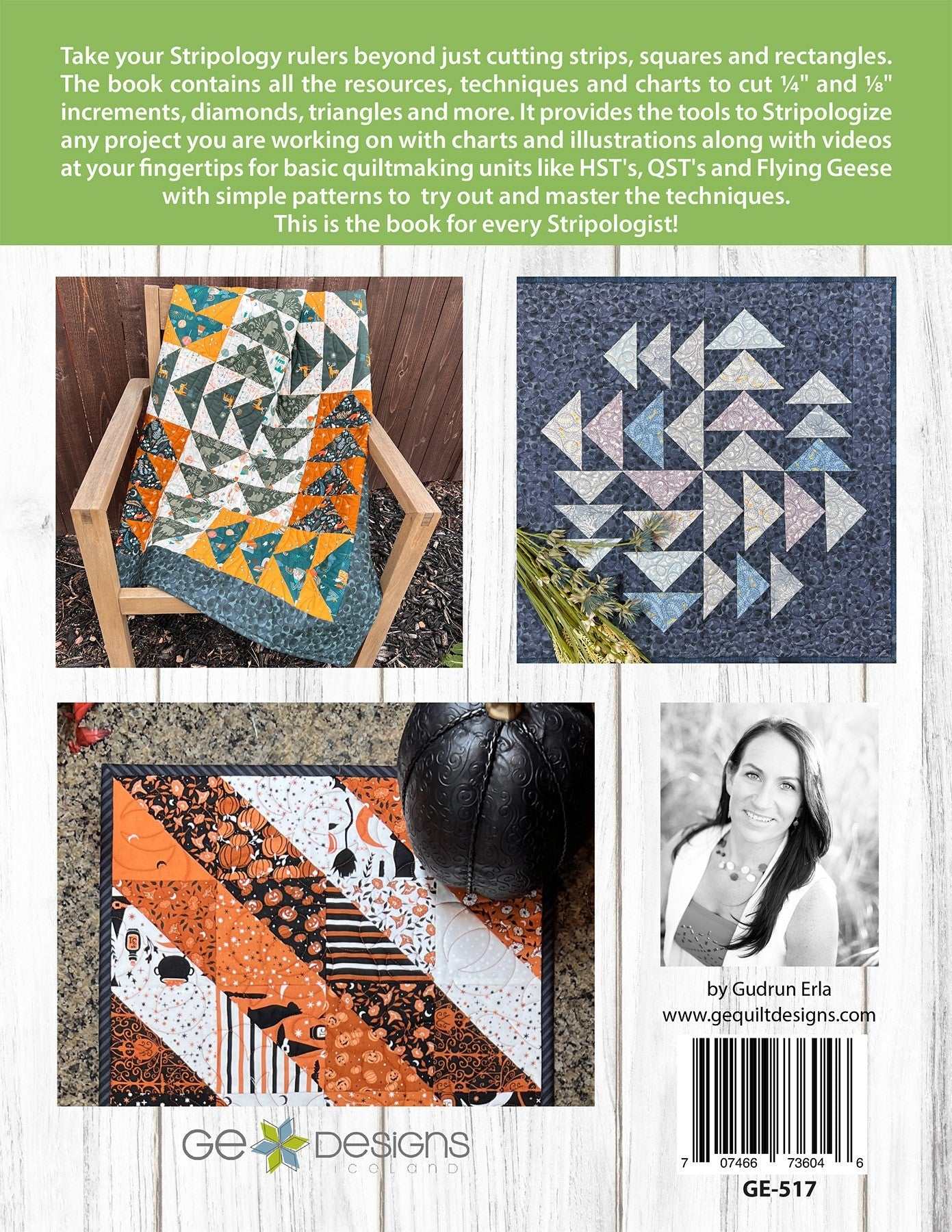 Master Your Stripology Rulers Quilt Book with techniques and patterns for Stripology rulers users