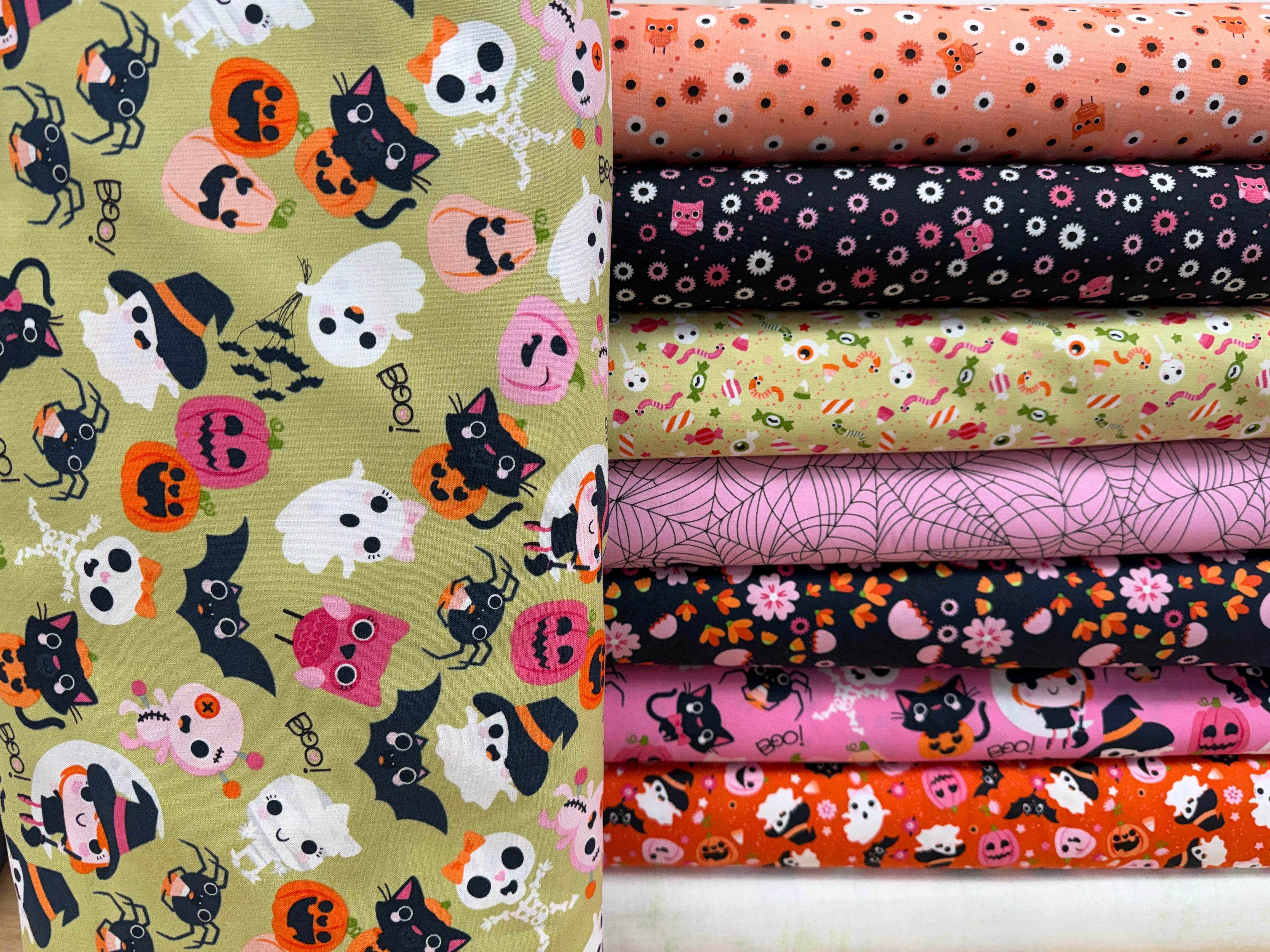 Surf's Up Bundle fabric kit with coordinating fabrics for two quilt options Hang Ten and Riptide