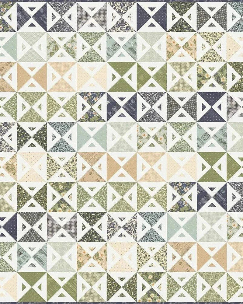 Sugar Cookie Quilt Kit with True Love fabric by Vanessa Goertzen for 63x70 inch quilt top