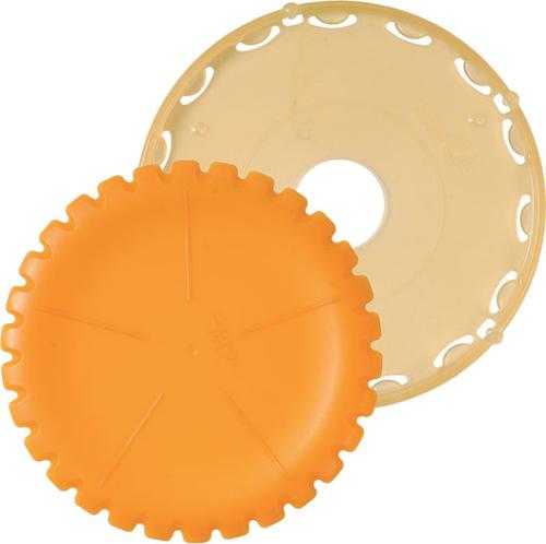 Medium Clover Quick Yo Yo Maker plastic template for stitching fabric yo-yos