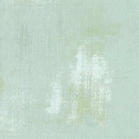 Grunge Basics Mint fabric by BasicGrey for Moda Fabrics with textured blender pattern