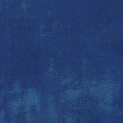 Grunge Basics cobalt fabric by BasicGrey for Moda Fabrics textured cotton blend in deep blue