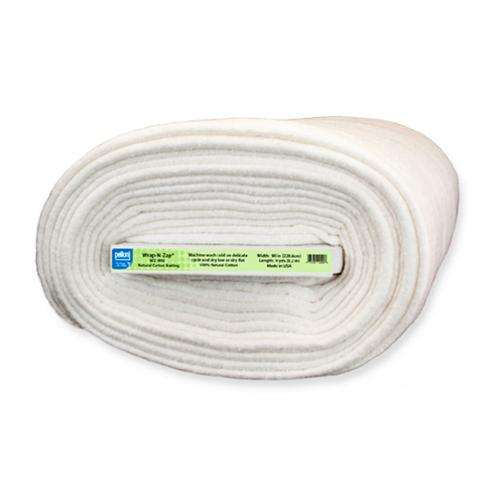 Wrap N Zap 100% cotton batting by Pellon for microwave use and insulation projects