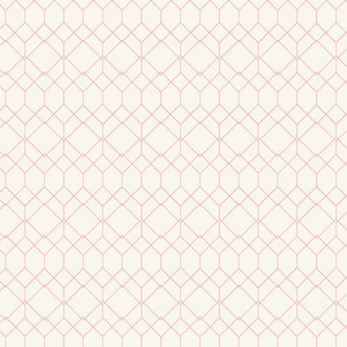 Mademoiselle Whispering Glass fabric by Patty Basemi with soft pastels and floral vintage motifs