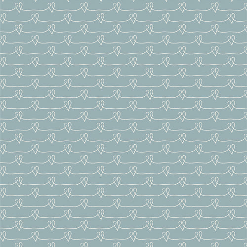 Mademoiselle Meant to Be fabric by Patty Basemi with soft pastels and vintage floral motifs