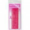6-inch PINK Add-A-Quarter quilting ruler by Carolyn Cullinan McCormick