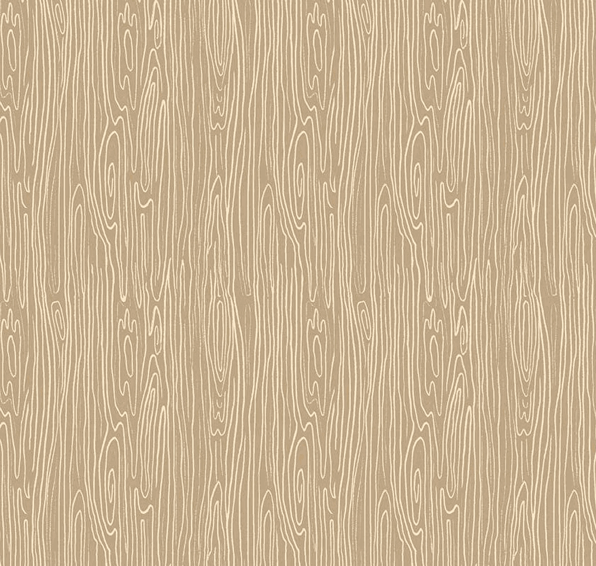 Pine Grove Woodgrain Tan cotton fabric with woodgrain and pinecone design by Riley Blake Designs
