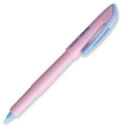 Sewline Styla Water Erasable Roller Pen with fine .8mm blue ink on fabric