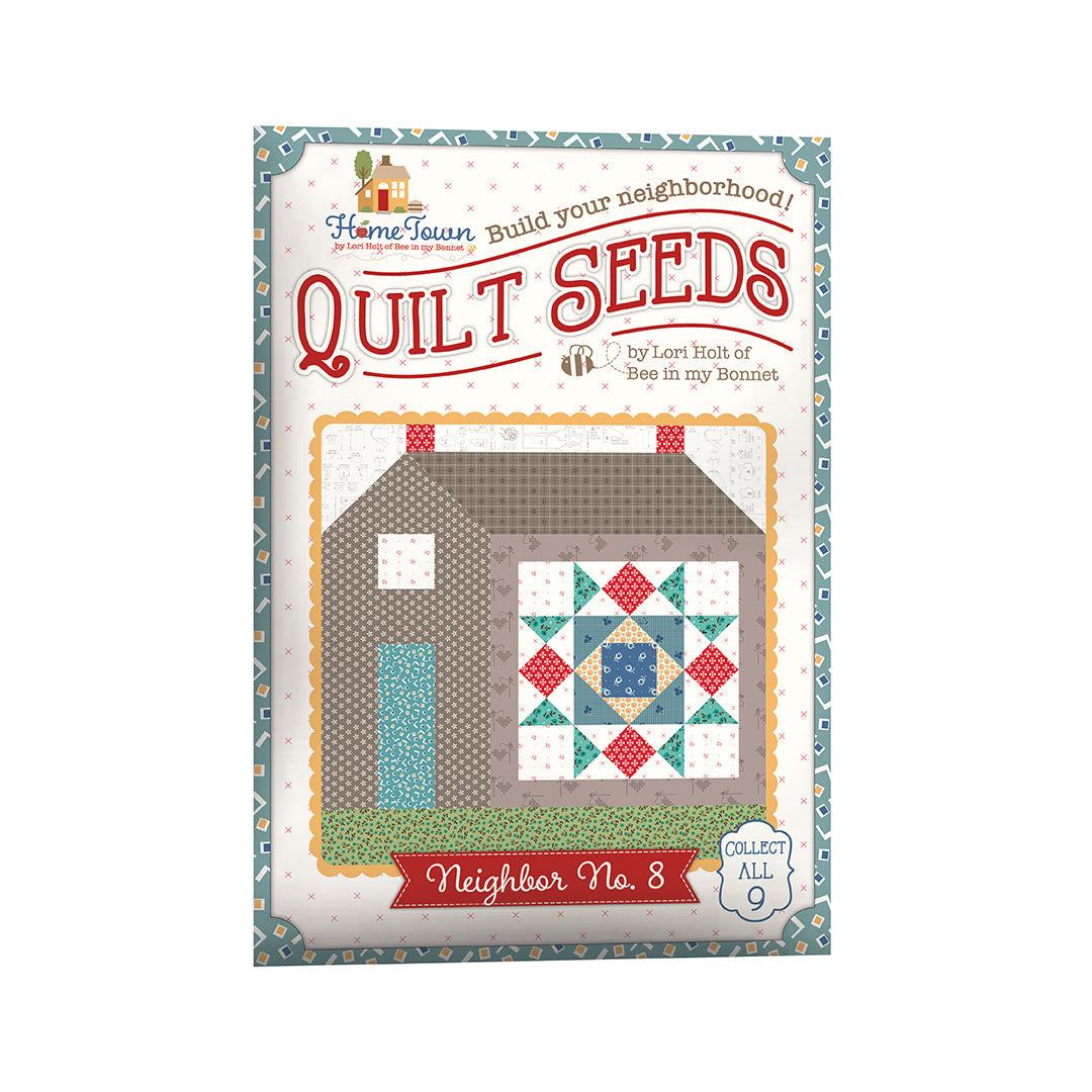 Home Town Quilt Seeds Kit Neighbor No 8 pattern and fabrics by Lori Holt of Bee in My Bonnet