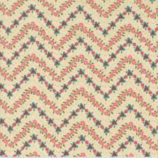 Sagewood by Crystal Manning Moda Fabrics floral chevron fabric half-yard cut