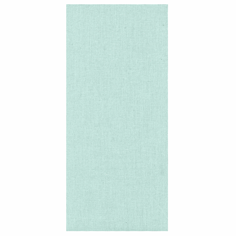 Solid tea towel in mint color suitable for embroidery or appliqué