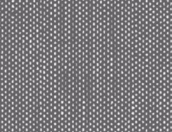 TILDA grey chambray fabric with white polka dots sold in half-yard increments