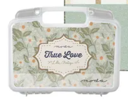 Moda Collectors Series Limited Edition Bin True Love by Vanessa Goertzen with exclusive fabric, pattern, and designer goodies