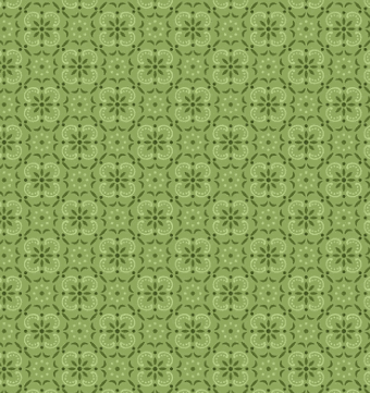 Farmer's Daughter Bandana Thyme fabric by Lori Holt in green with vintage floral pattern