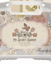 Moda Collectors Series Limited Edition Bin My Secret Garden by Stacy Iest Hsu for Moda Fabrics with exclusive quilt pattern and charm bracelet