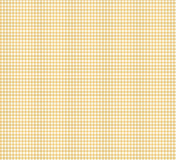 Little Ones by Makower UK yellow gingham fabric sold by half yard
