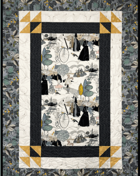 KIT Fernanda Quilt Kit America 250 Years Collection quilt pattern 55x73 inches