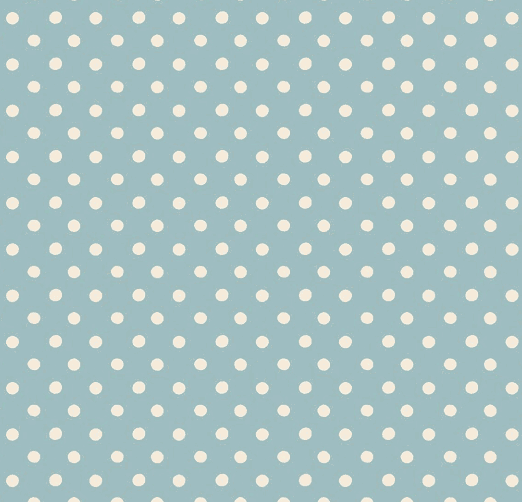 Cath Kidston® Signature Collection Button Spot Blue fabric by Cath Kidston for Riley Blake Designs in 1/2 yard increments