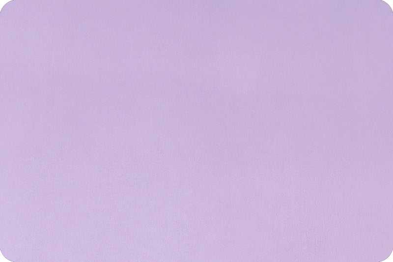 Solid Cuddle 3 Lavender ultra-soft minky plush fabric by Shannon Fabrics