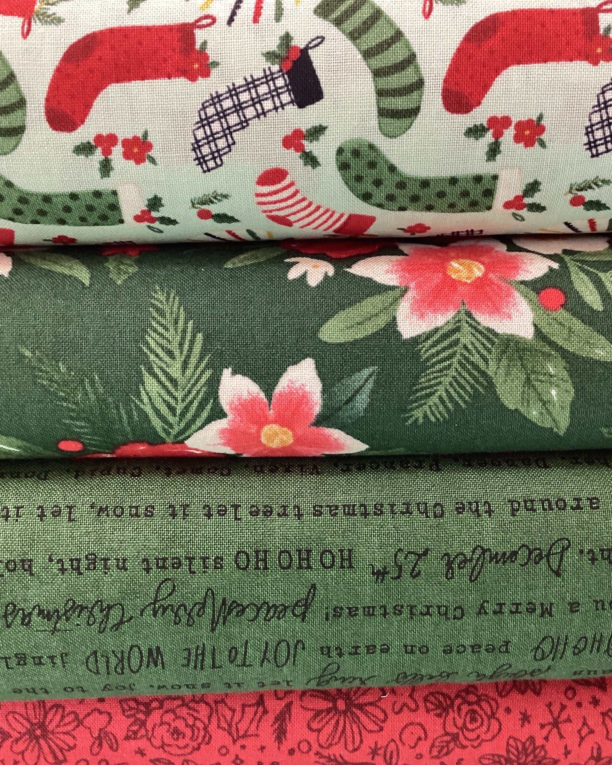 4 Yard Quilt Bundle with Bella Rose fabric for quilting and double-fold binding