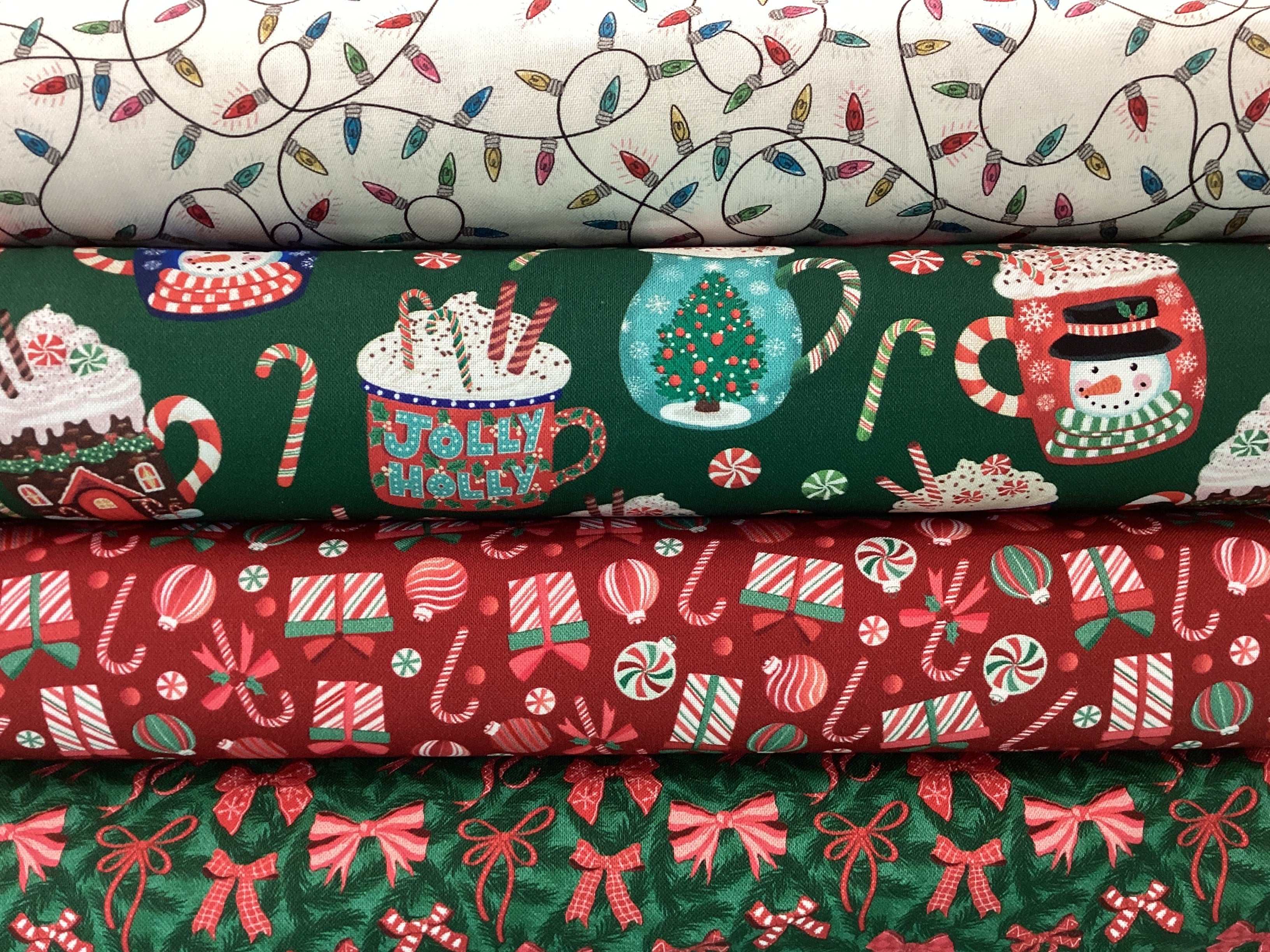 4 Yard Quilt Bundle fabric pieces for Bella Rose Quilts with double-fold binding