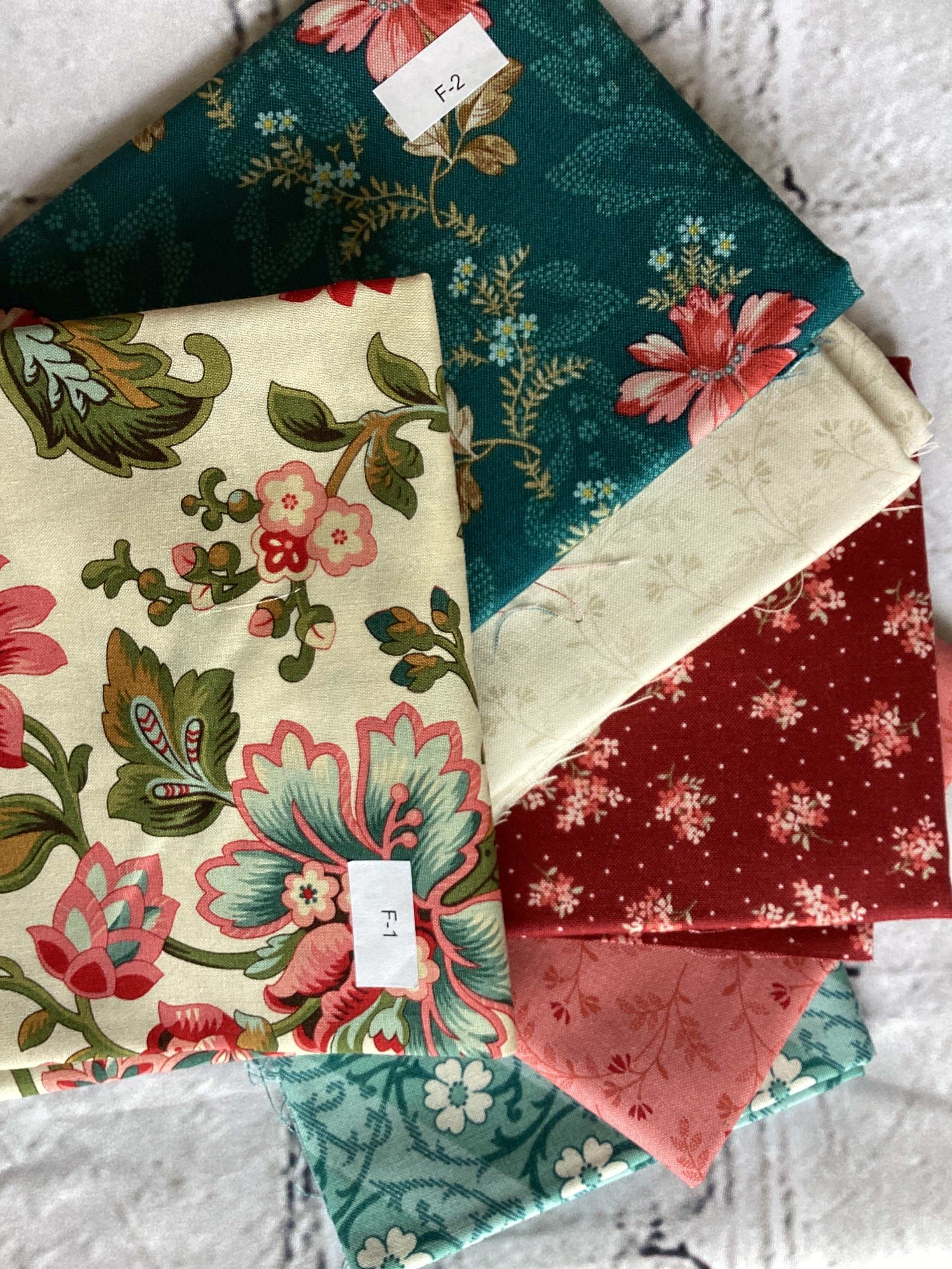 M50 Starry Night Bundle fabric selection with floral and patterned prints curated by Bella Rose Quilts