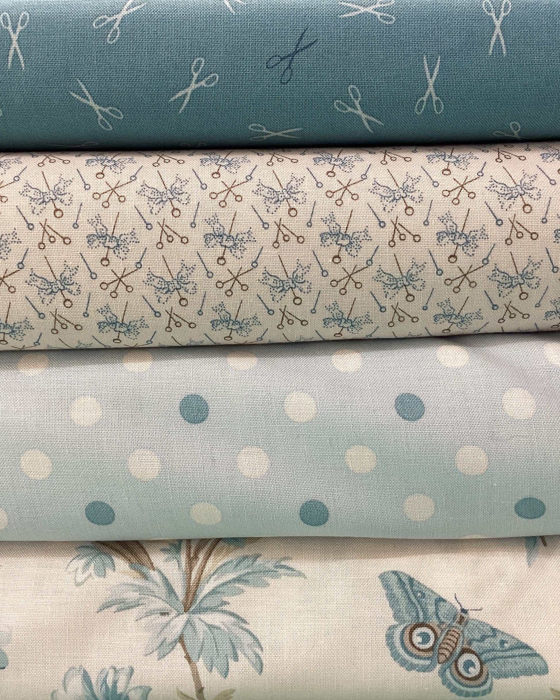 4 Yard Quilt Bundle fabric bundle for Bella Rose Quilts with enough fabric for double-fold binding