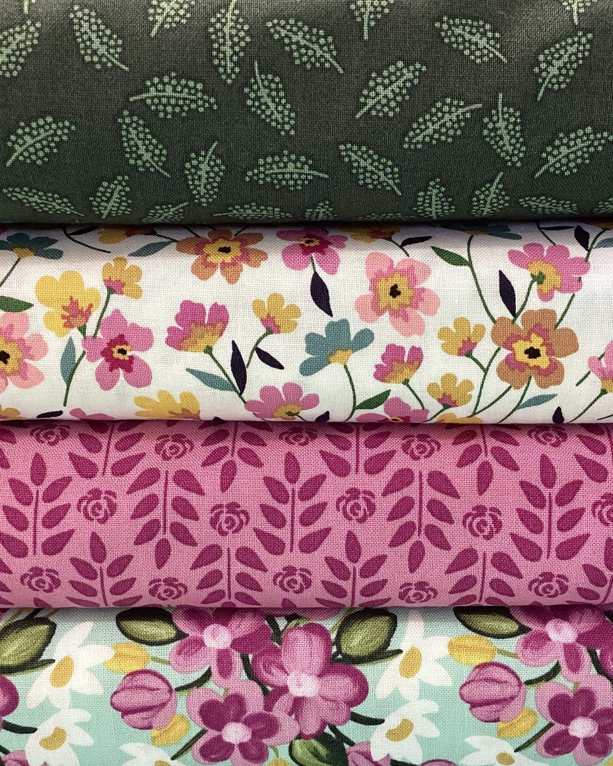 4 Yard Quilt Bundle with Bella Rose Quilts fabric for double-fold binding