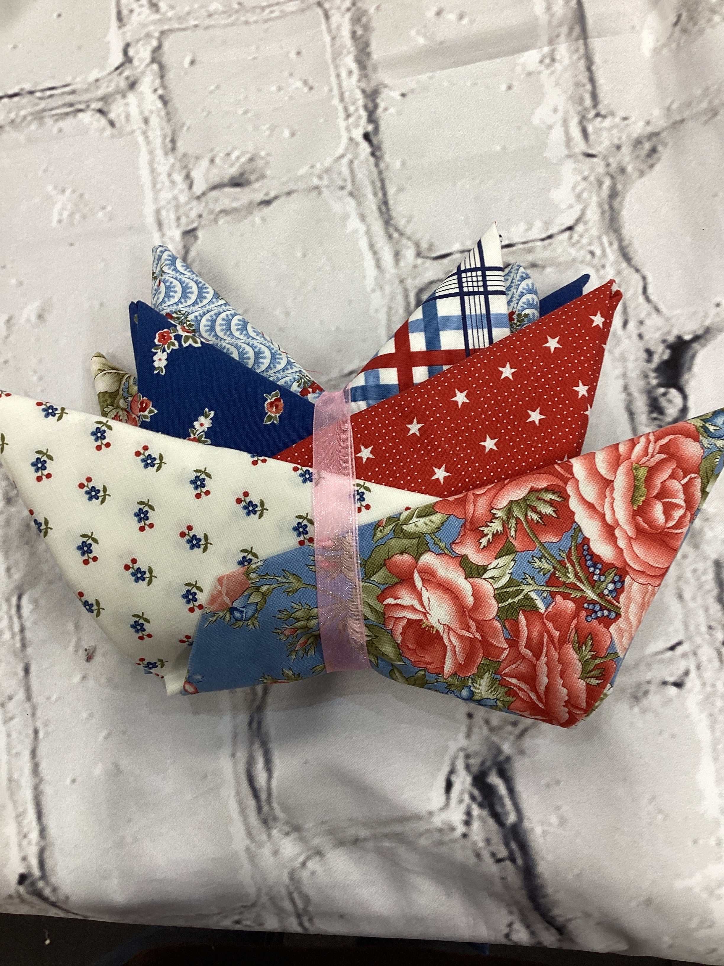 M50 Starry Night Bundle assorted quilting fabric pieces curated by Bella Rose Quilts