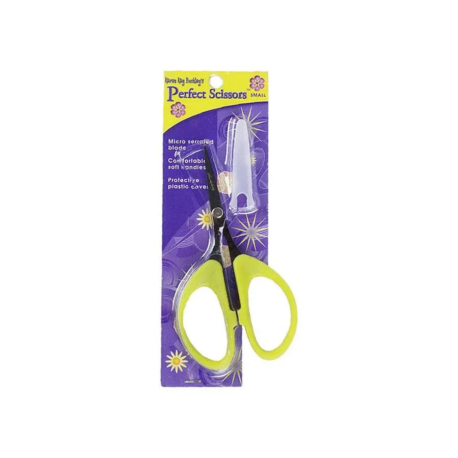 Karen Kay Buckley 4-inch Perfect Scissors with micro serrated blade and protective cover