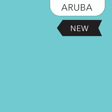 Colorworks Premium Aruba solid light blue fabric by Northcott Fabrics sold in half-yard increments