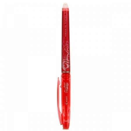Frixion Fine Point 0.7mm orange heat erase pen with smooth writing and clean erasing