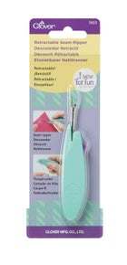 Clover I Sew For Fun retractable seam ripper for cutting stitches and threads