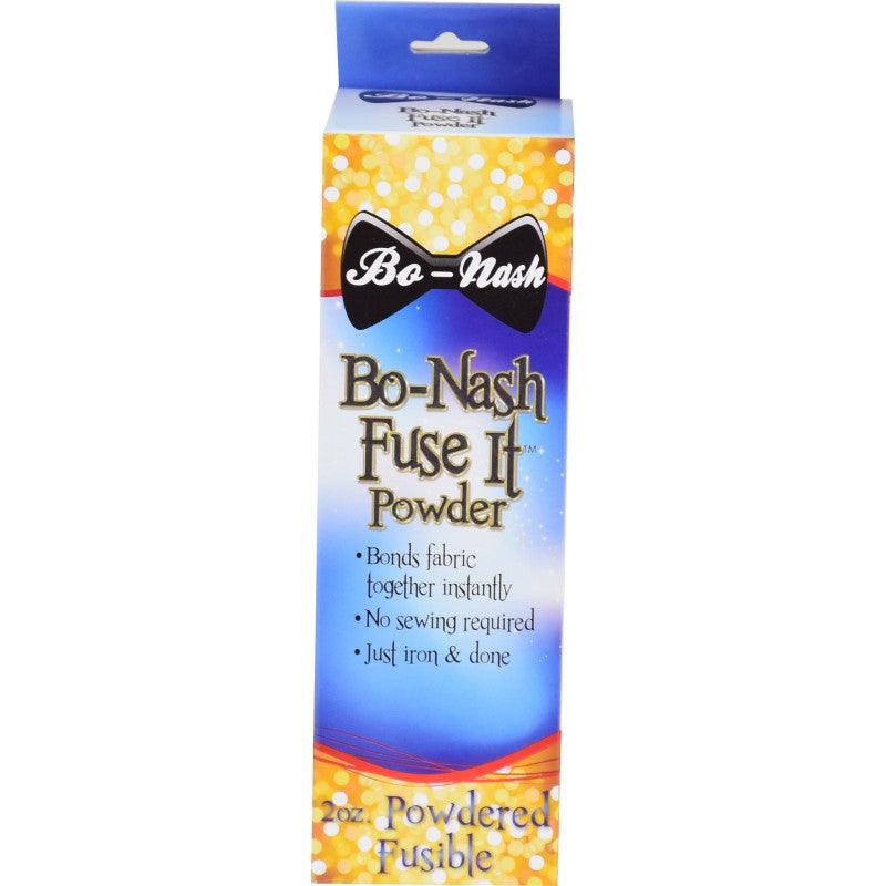 Bo-Nash Fuse It Powder no-sew fabric bonding powder for repairs and hemming