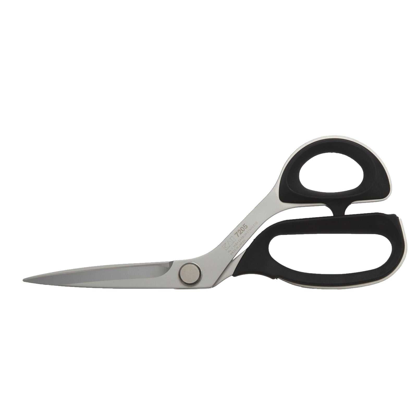 8" Professional Scissors by Kai Scissors with high carbon stainless steel blades and ergonomic black handles