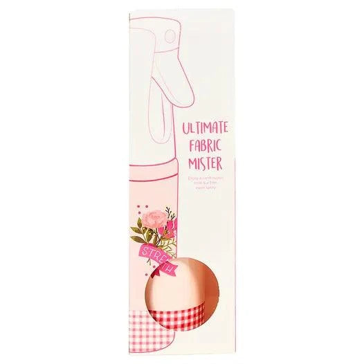 Hope in Bloom Mister fabric spray bottle with continuous mist and inspirational design in pink packaging